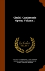 Giraldi Cambrensis Opera, Volume 1 - Book