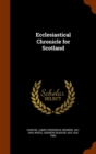 Ecclesiastical Chronicle for Scotland - Book