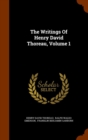 The Writings of Henry David Thoreau, Volume 1 - Book