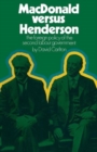 MacDonald versus Henderson : The Foreign Policy of the Second Labour Government - Book