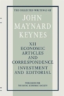 Economic Articles and Correspondence : Investment and Editorial - Book