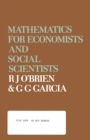 Mathematics for Economists and Social Scientists - eBook