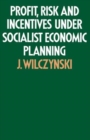 Profit, Risk and Incentives under Socialist Economic Planning - Book