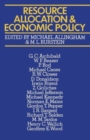 Resource Allocation and Economic Policy - Book