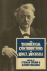 The Theoretical Contributions of Knut Wicksell - Book