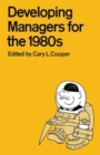 Developing Managers for the 1980s - Book