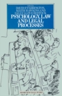 Psychology, Law and Legal Processes - eBook