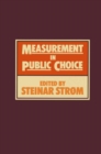 Measurement in Public Choice - eBook