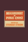 Measurement in Public Choice - Book