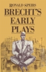 Brecht’s Early Plays - Book