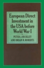European Direct Investment in the U.S.A. before World War I - eBook