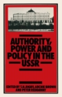 Authority, Power and Policy in the USSR : Essays dedicated to Leonard Schapiro - eBook