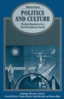 Politics and Culture: Working Hypotheses for a Post-Revolutionary Society - Book