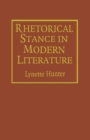 Rhetorical Stance in Modern Literature : Allegories of Love and Death - eBook
