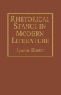 Rhetorical Stance in Modern Literature : Allegories of Love and Death - Book