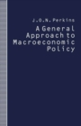 General Approach to Macroeconomic Policy - eBook