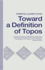 Towards A Definition of Topos : Approaches to Analogical Reasoning - Book