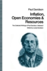 Inflation, Open Economies and Resources : The Collected Writings of Paul Davidson, Volume 2 - Book
