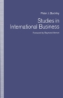Studies in International Business - eBook