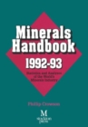 Minerals Handbook 1992–93 : Statistics and Analyses of the World’s Minerals Industry - Book