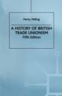 A History of British Trade Unionism - eBook