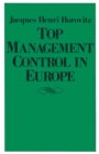 Top Management Control In Europe - eBook