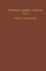 Thomas Hardy Annual No. 1 - Book