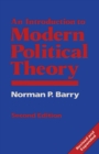 An Introduction to Modern Political Theory - eBook