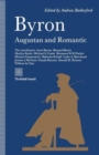 Byron: Augustan and Romantic - Book