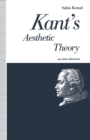 Kant's Aesthetic Theory : An Introduction - eBook