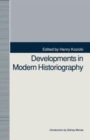 Developments in Modern Historiography - Book