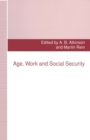 Age, Work and Social Security - eBook