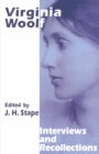 Virginia Woolf : Interviews and Recollections - J. Stape