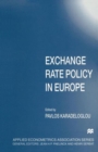 Exchange Rate Policy in Europe - Book