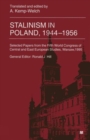 Stalinism in Poland, 1944-56 : Selected Papers from the Fifth World Congress of Central and East European Studies, Warsaw, 1995 - Book