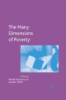 Many Dimensions of Poverty - Book