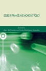 Issues in Finance and Monetary Policy - Book