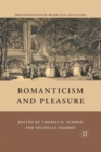 Romanticism and Pleasure - Book