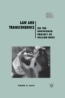 Law and Transcendence : On the Unfinished Project of Gillian Rose - Book