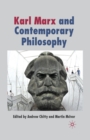Karl Marx and Contemporary Philosophy - Book