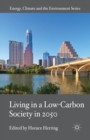 Living in a Low-Carbon Society in 2050 - Book