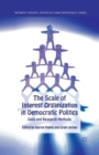 The Scale of Interest Organization in Democratic Politics : Data and Research Methods - Book