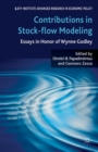 Contributions to Stock-Flow Modeling : Essays in Honor of Wynne Godley - Book
