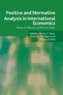 Positive and Normative Analysis in International Economics : Essays in Honour of Hiroshi Ohta - Book