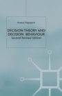 Decision Theory and Decision Behaviour - Book