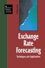 Exchange Rate Forecasting: Techniques and Applications - Book