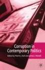 Corruption in Contemporary Politics - Book