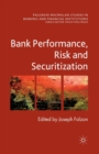 Bank Performance, Risk and Securitisation - Book