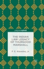 The Indian Law Legacy of Thurgood Marshall - Book