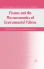 Finance and the Macroeconomics of Environmental Policies - Book
